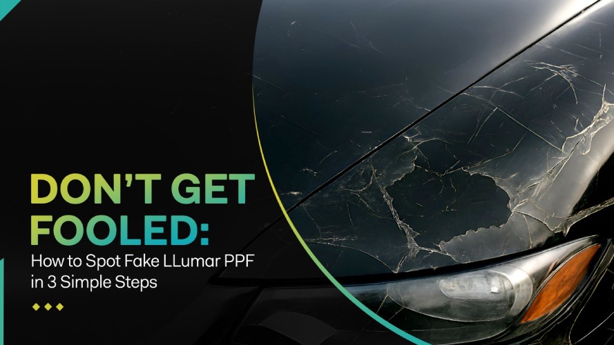 How to Spot Fake LLumar PPF in 3 Simple Steps