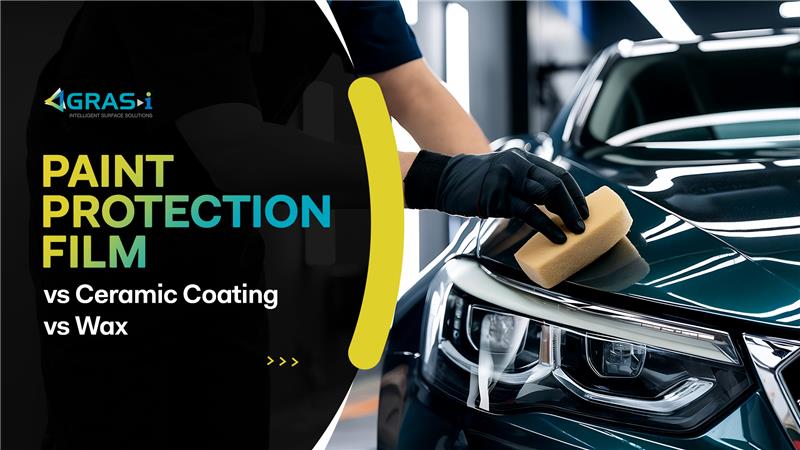 Paint Protection Film vs Ceramic Coating vs Wax